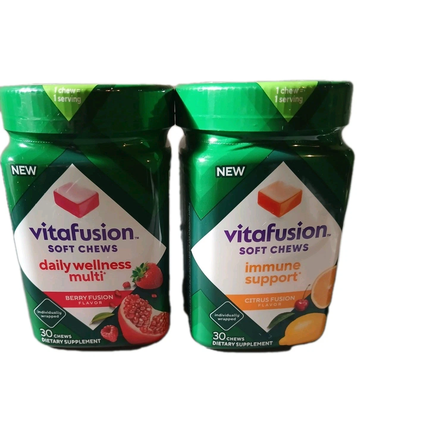 2 Pack Vitafusion Women's Multi Vitamin Berry Energy Metabolism, Exp 03/26