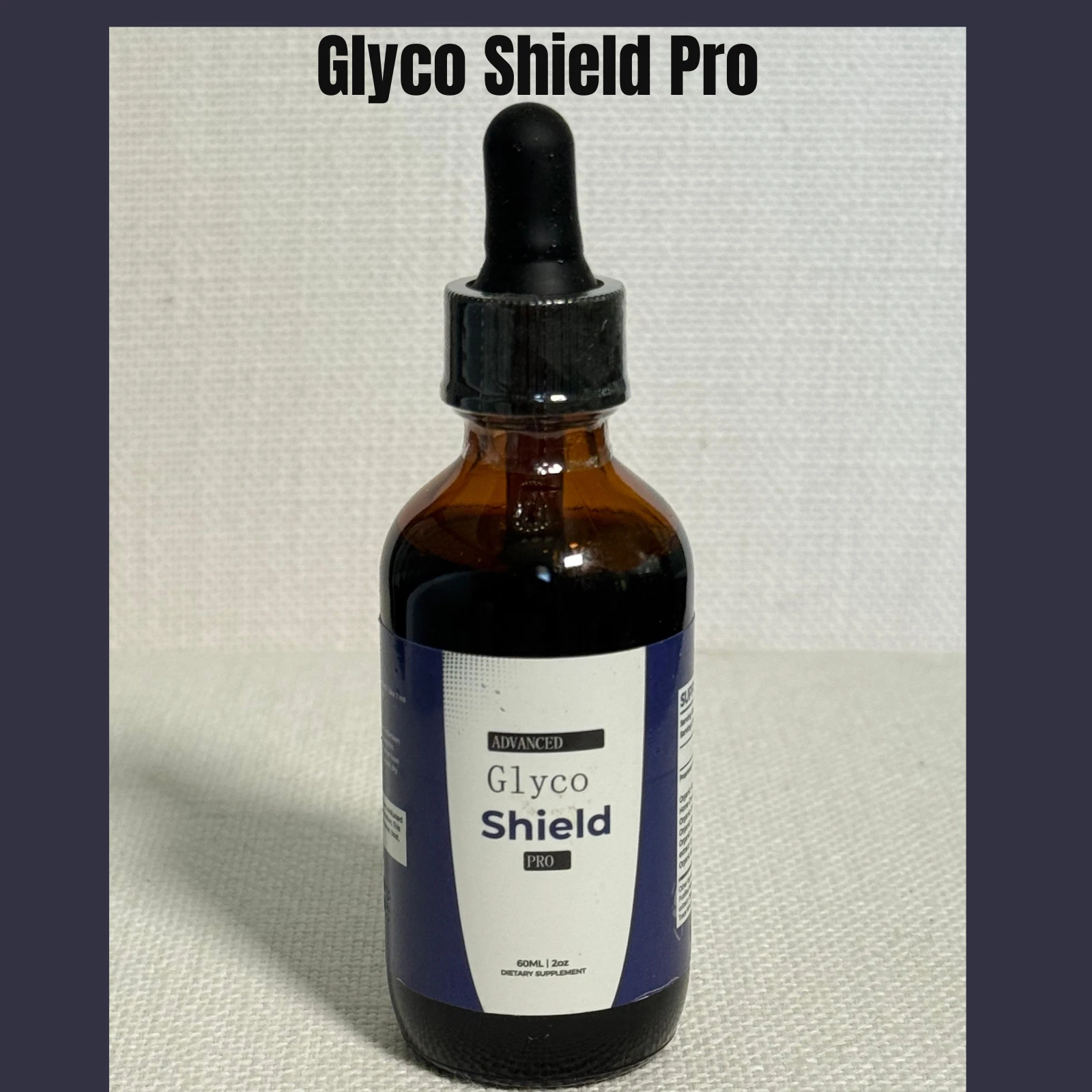 Glyco Shield Pro Liquid Drops, GlycoShield Pro Advanced Support (2oz) EXP 6/6/27