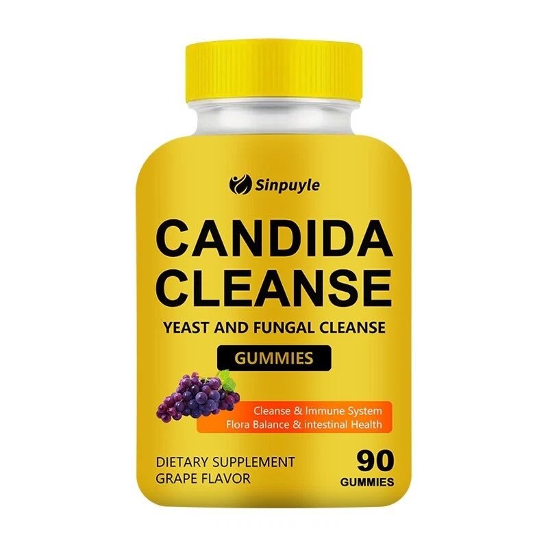 Candida Cleanse Gummies, Support Digestive Function & Intestinal Wellness