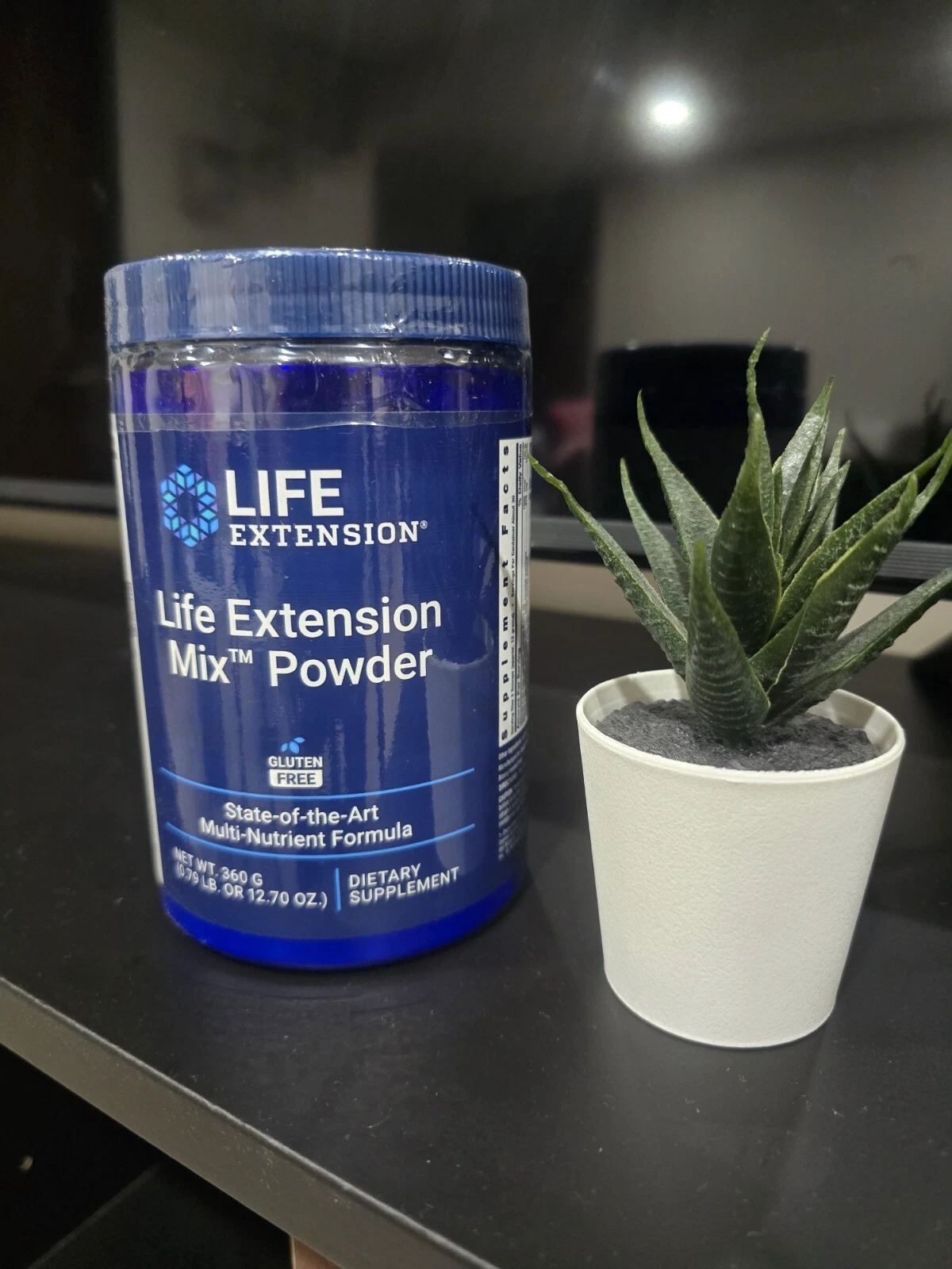 LIFE EXTENSION MIX POWDER 360 G / 12.7 OZ - GLUTEN FREE, free shipping