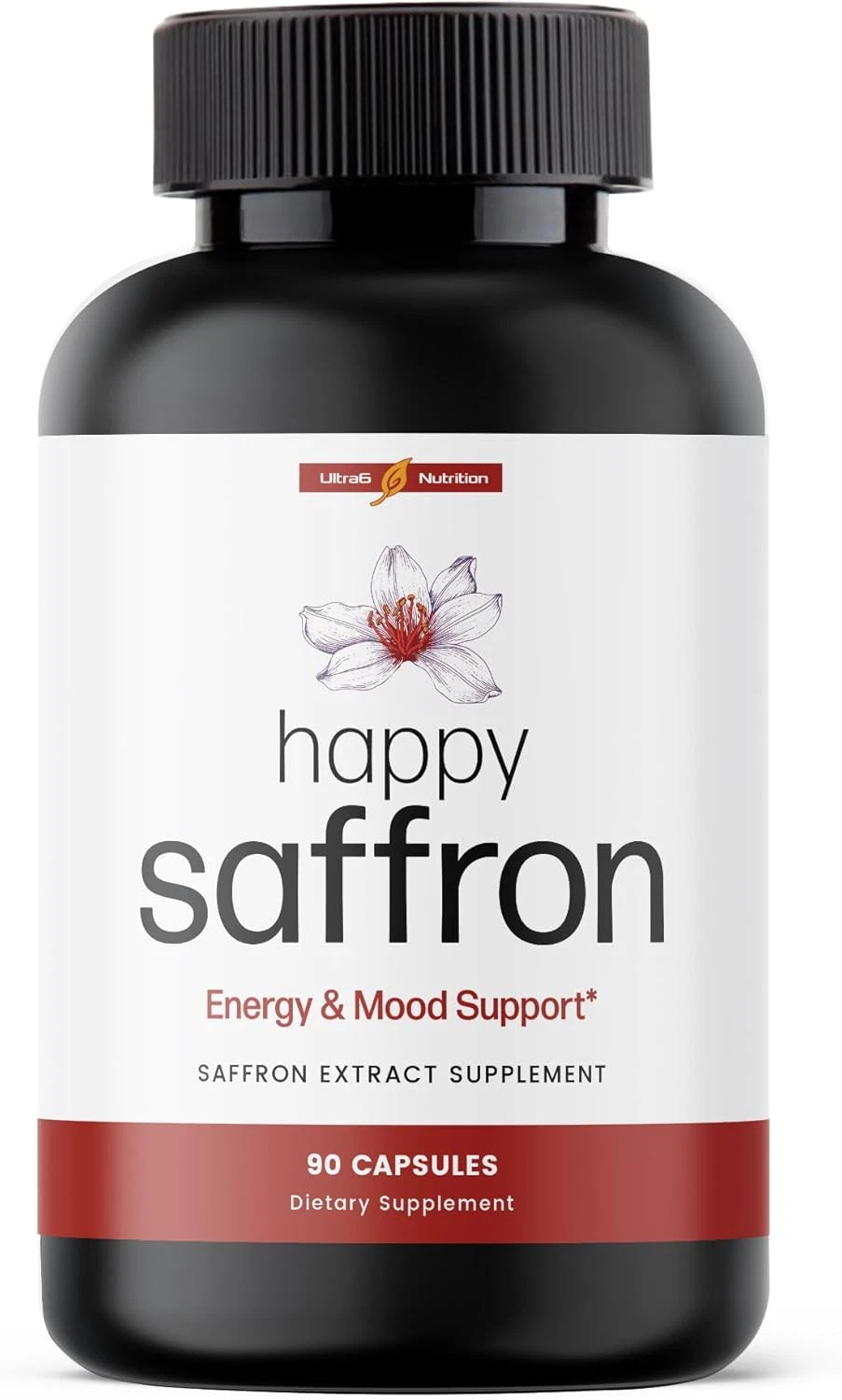 Happy Saffron Supplements - 100% Pure Saffron Extract Supplement for Eye Heal...