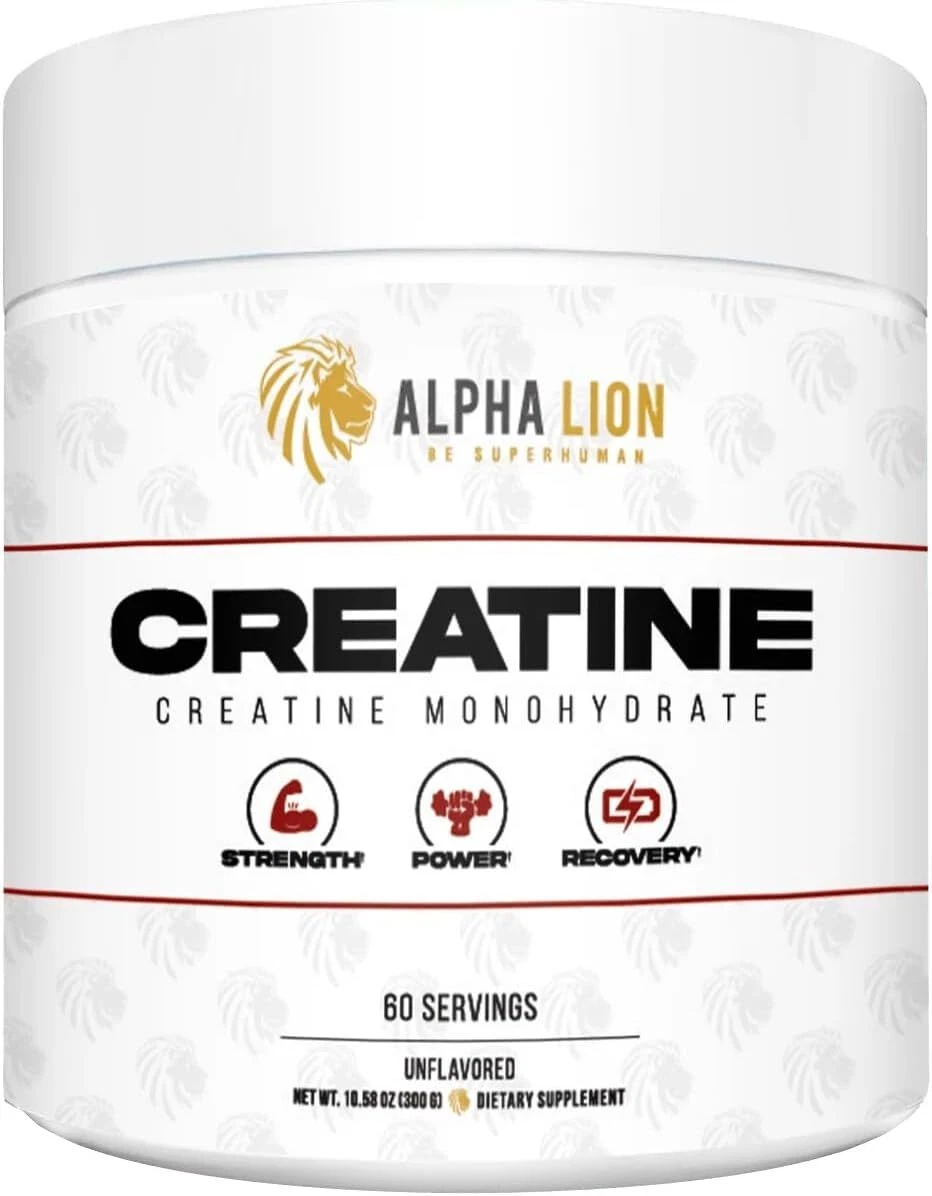Creatine Monohydrate Powder, 5000mg Per Serving Supports Muscle Strength